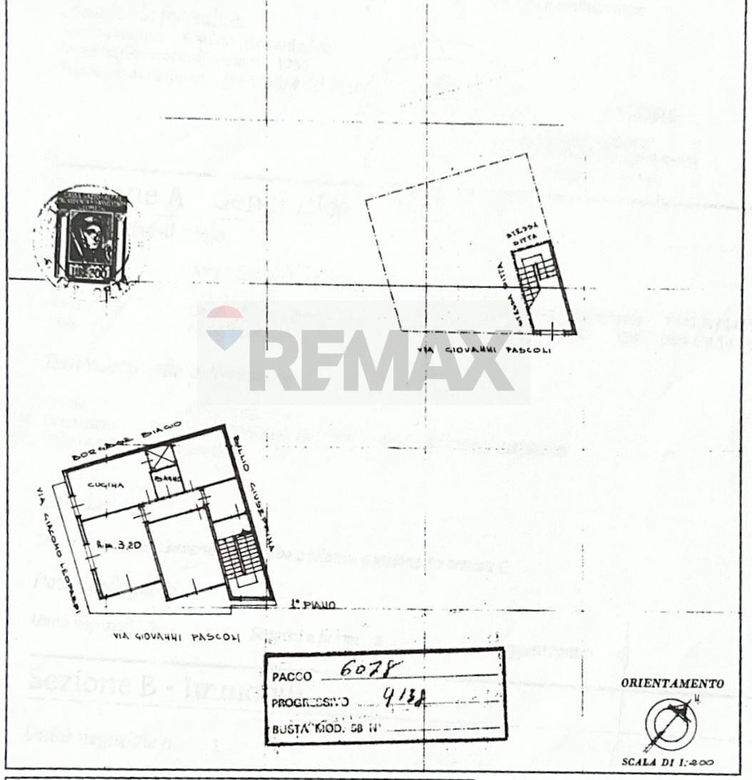 Pianta 2D - Apartment via Giovanni Pascoli
 
25, Comiso - floor plans 1