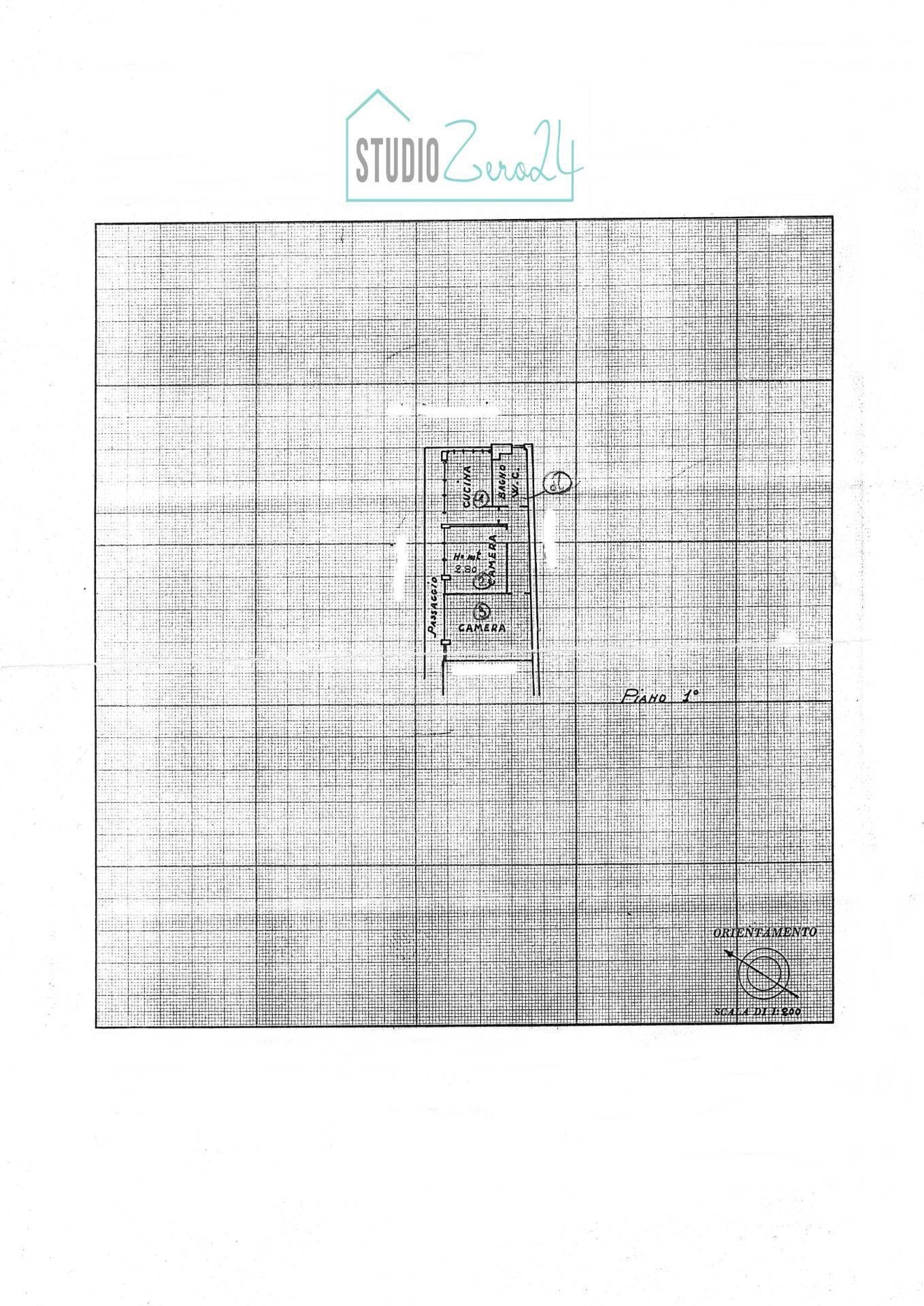 Foto 11 - Trilocale VIALE DEMOCRAZIA, Massa - planimetria 1