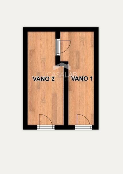 Foto 2 - Two-room apartment via trieste
 
4, Carini - floor plans 1