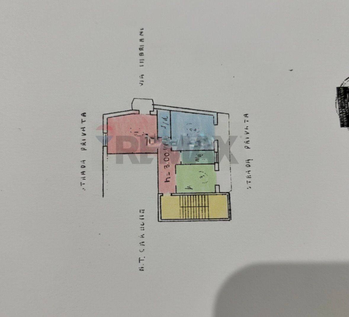 Pianta 2D - Trilocale Via Pascoli
 
6, Trani - planimetria 1