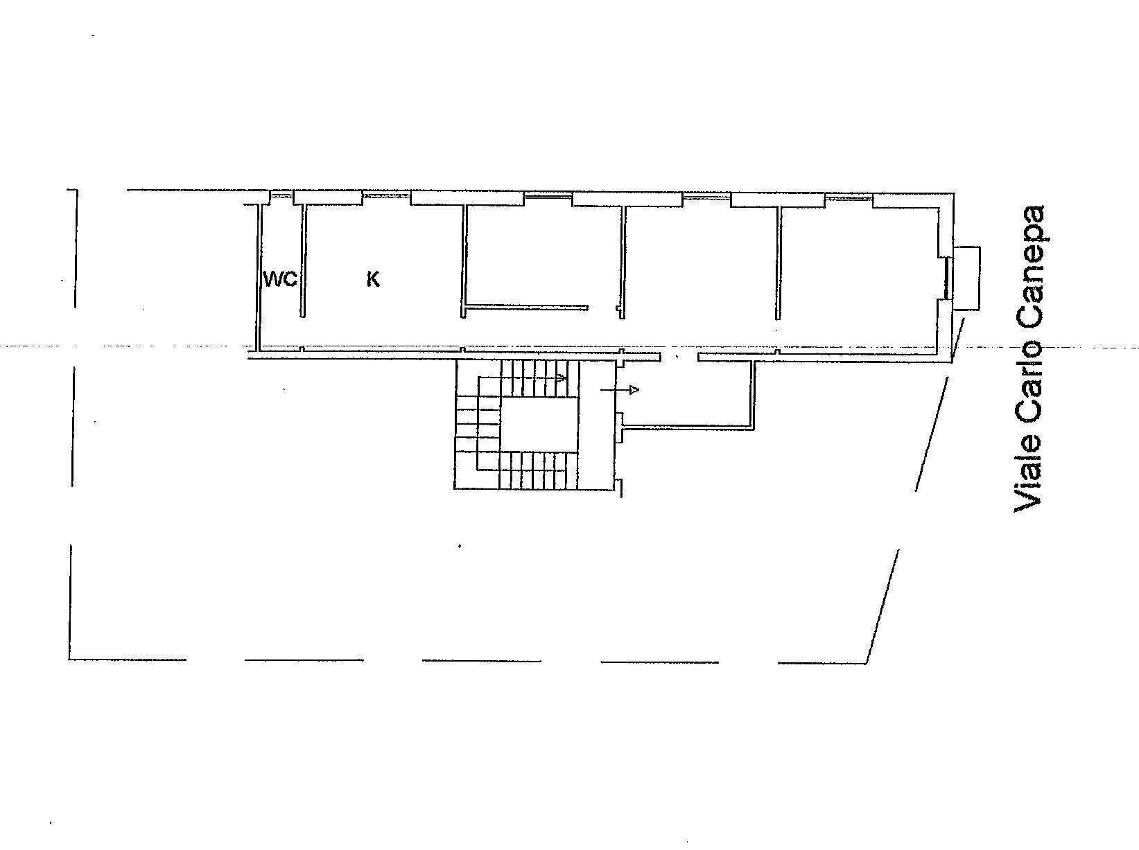 Three-room apartment viale Carlo Canepa, Genova (neighborhood Sestri Ponente) - floor plans 1