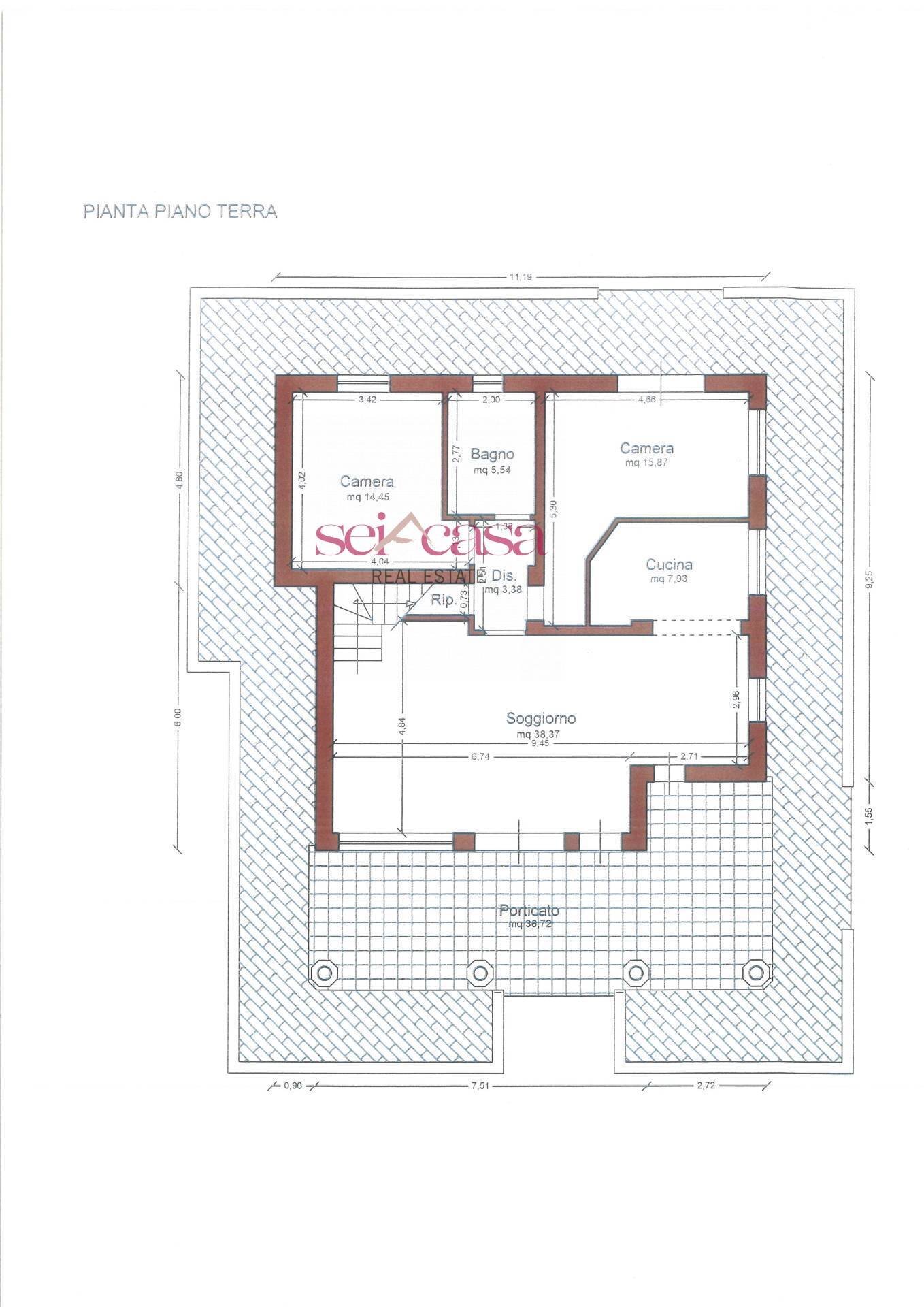 Foto 30 - Villa Campagnatico - floor plans 1