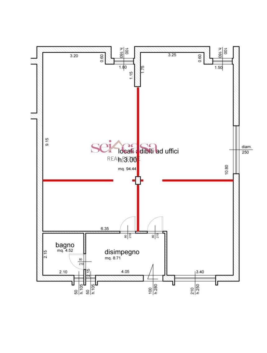 Foto 9 - Office Grosseto - floor plans 1
