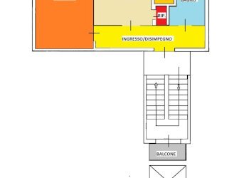 planimetria via calvi 26 - Bilocale via Pier-fortunato calvi, 26, Torino (zona Barriera Milano) - foto 40