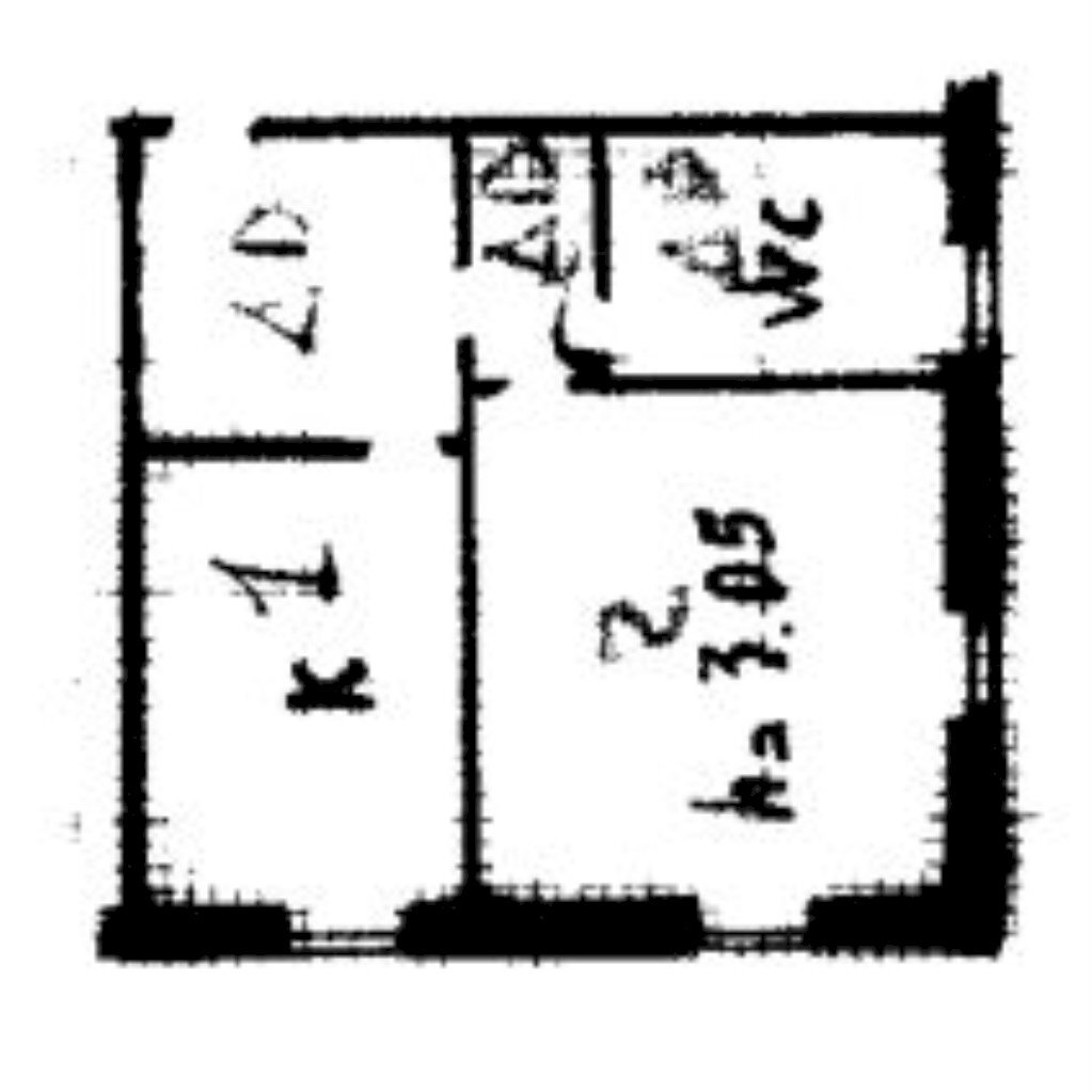 Monolocale Via Bari, 15, Genova (zona San Teodoro) - planimetria 1