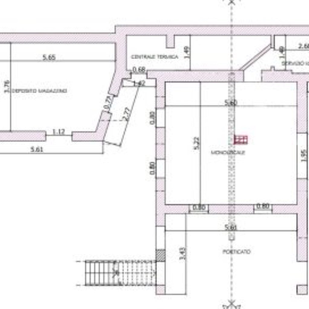 Baita Borgata Combetta, Roccabruna - planimetria 1