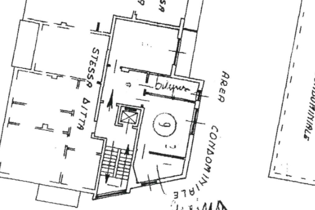 Trilocale Via Galluzia, Banchette - planimetria 1
