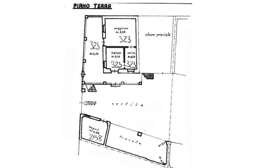 Casa semi indipendente Via Sp80, Albiano d'Ivrea - planimetria 1