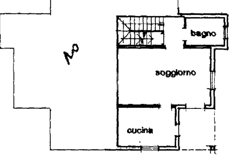 Villa Via Mora, Minerbio - planimetria 1