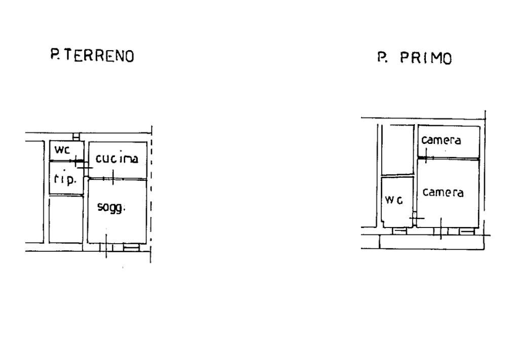 Rustic Via Cavour, Andezeno - floor plans 1