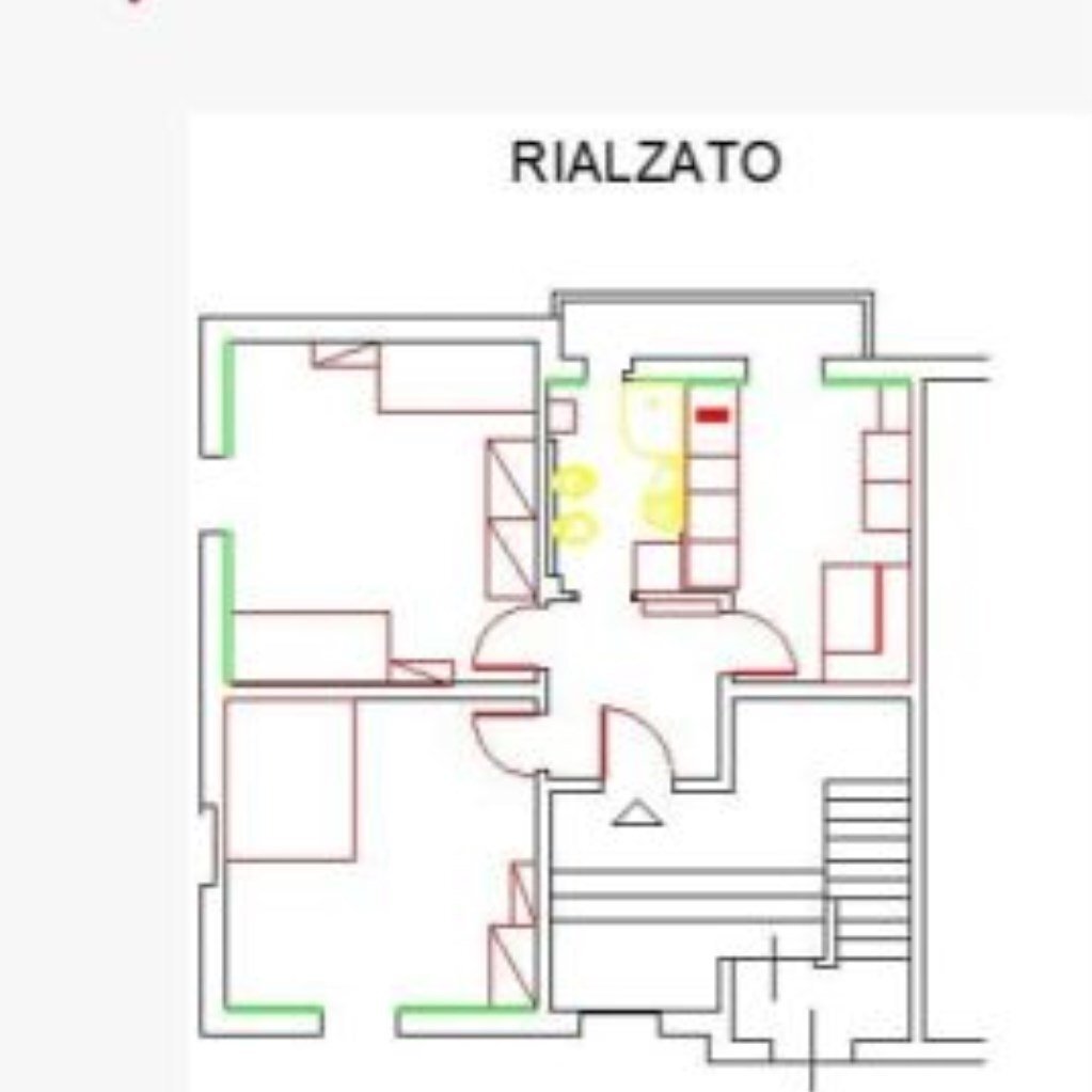 Trilocale Via Filippo Schiassi, Bologna - planimetria 1