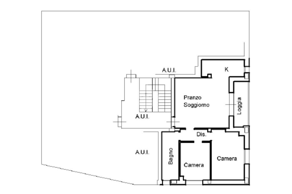 Trilocale Via del Moscato, Bomporto - planimetria 1
