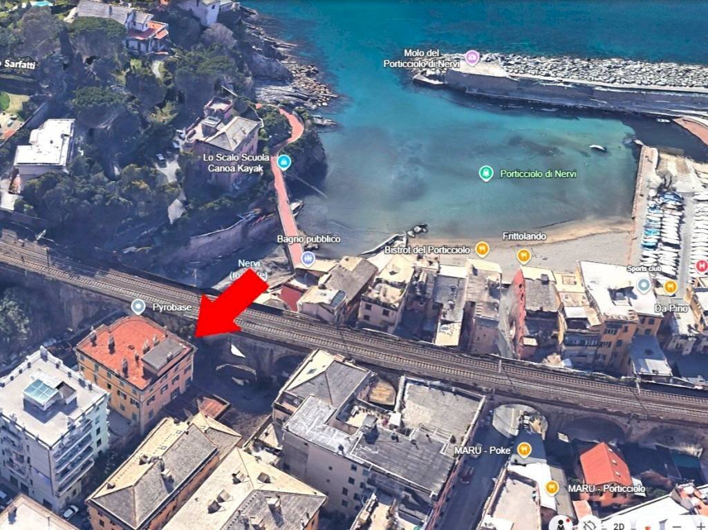 Stable - Palace via Odoardo Ganduccio, Genova (neighborhood Nervi) - photo 2