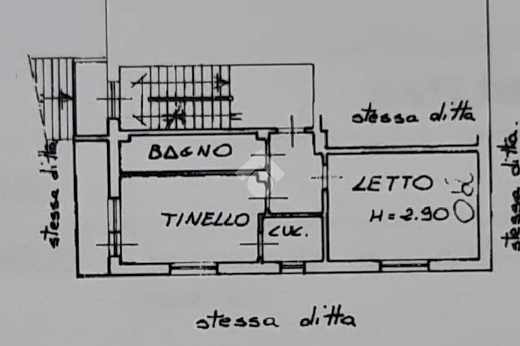 Bilocale Via papa giovanni XXIII, Caselle Torinese - planimetria 1