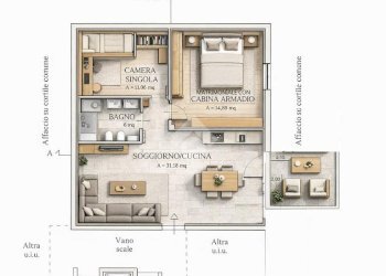 Trilocale Piazza rodari, Gassino Torinese - foto 4