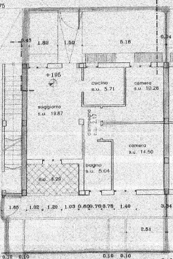 Trilocale Via del Coppo, Santarcangelo di Romagna - planimetria 1