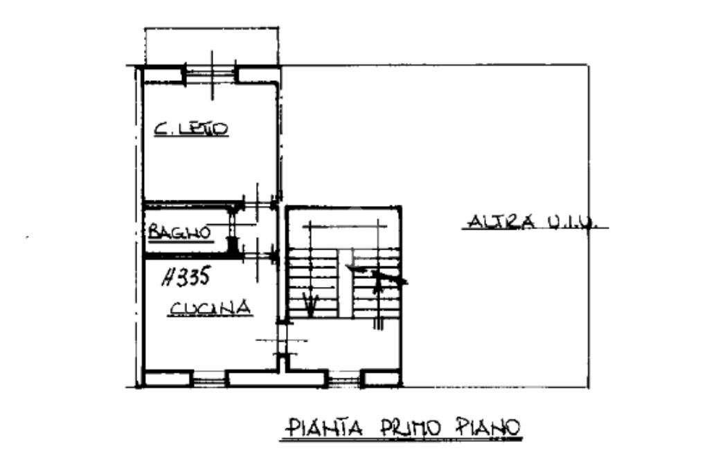Bilocale Via Guastalla, Reggiolo - planimetria 1