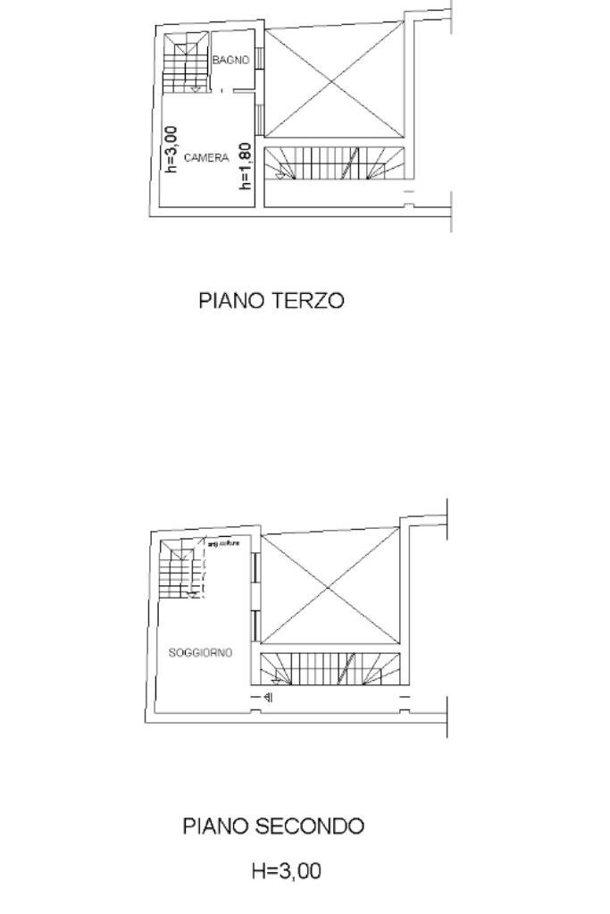 Bilocale Str. Giovanni Inzani, Parma (zona Oltretorrente) - planimetria 1