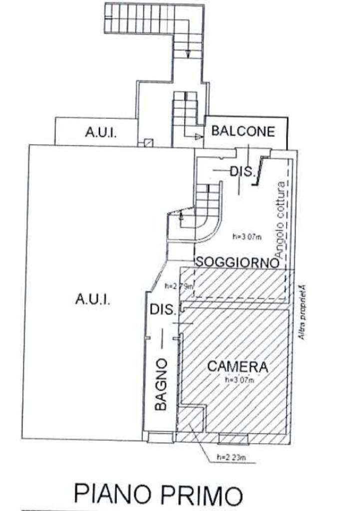 Appartamento Via Marecchiese, Rimini - planimetria 1