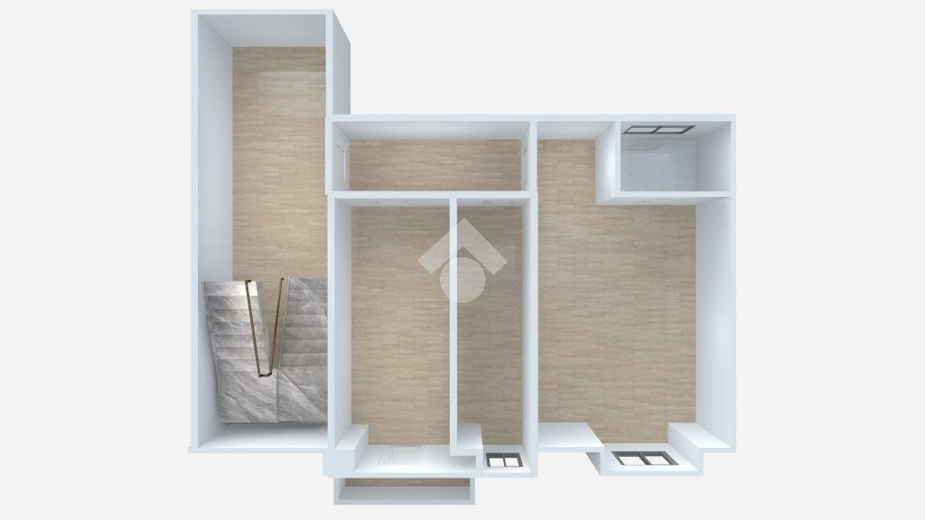 Bilocale Via benigno crespi, Milano (zona Maciachini) - planimetria 1