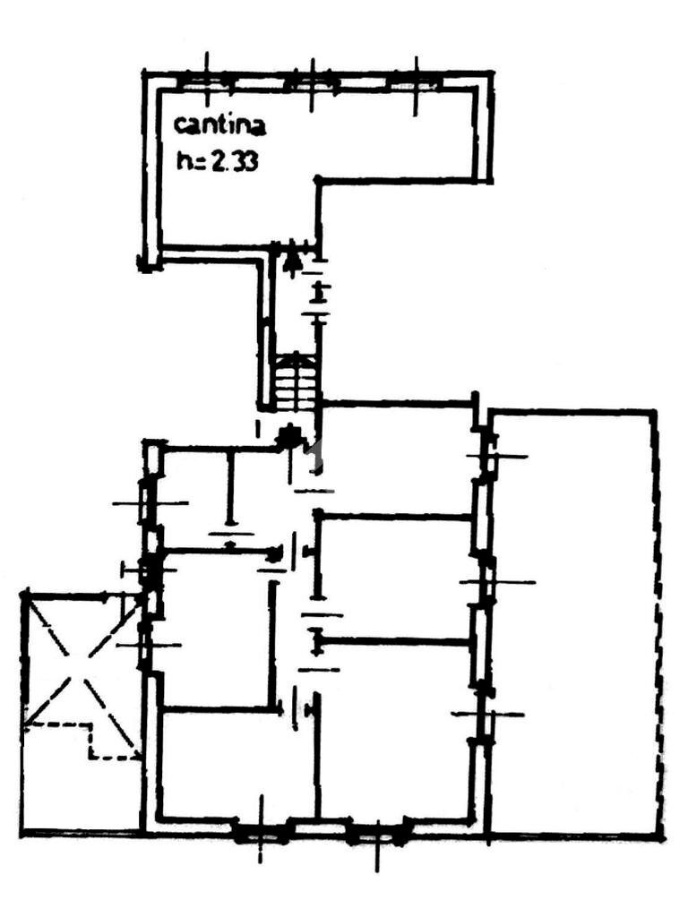 Apartment Via Giovanni Revello, Genova (neighborhood Staglieno) - floor plans 1
