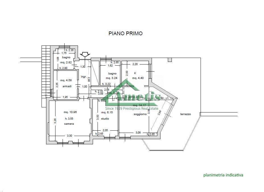 Foto 65 - Villa Torre Gallinaro, Cipressa - planimetria 1