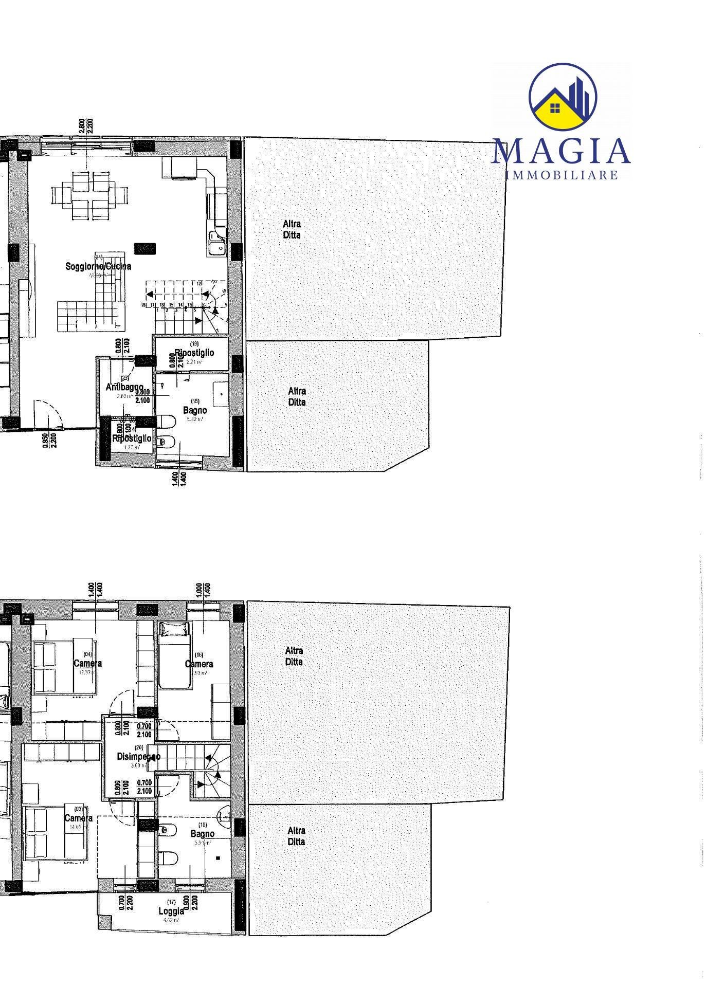 Foto 3 - Terraced Villa 7, Ascoli Piceno - floor plans 1