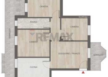 Pianta 2D - Quadrilocale Via Auricarro
 
165, Palo del Colle - foto 20