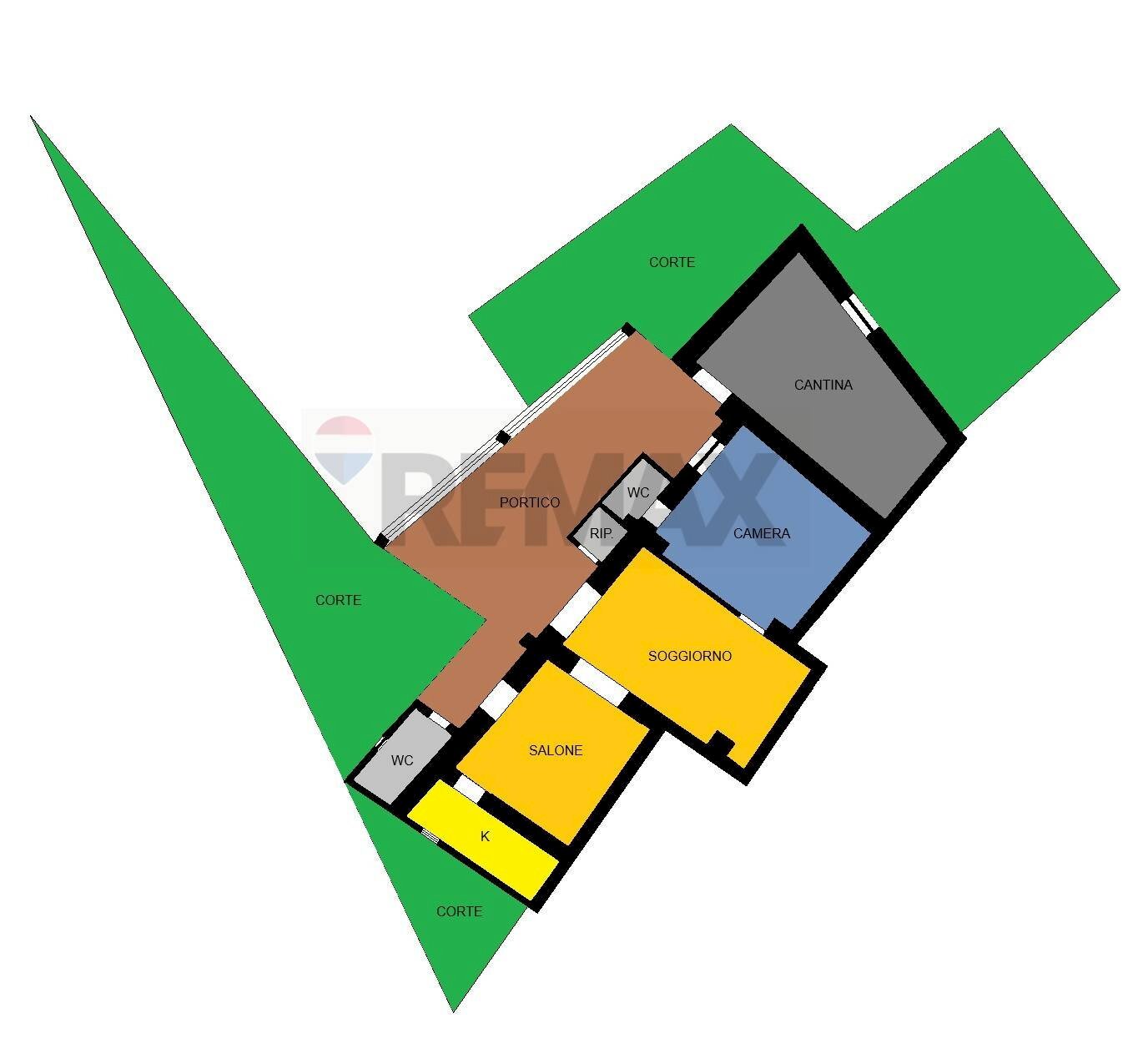 Pianta 2D - Trilocale Via Breccia
 
9, Dragoni - planimetria 1