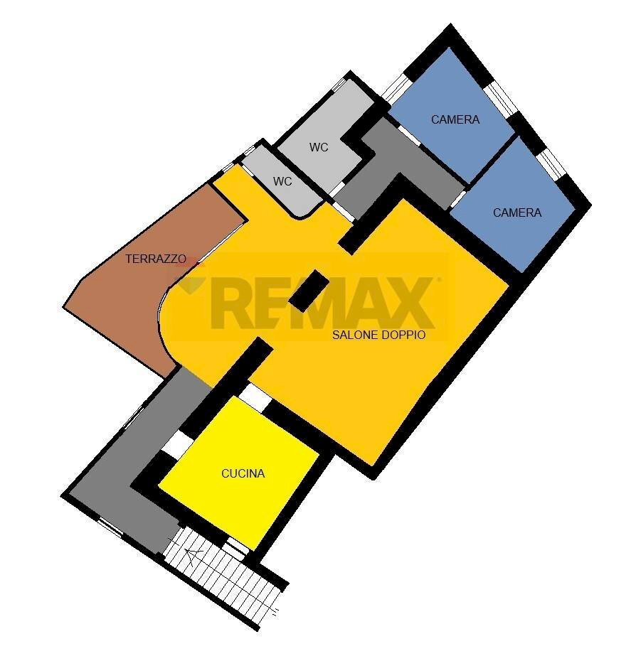 Pianta 2D - Quadrilocale Via Breccia
 
9, Dragoni - planimetria 1