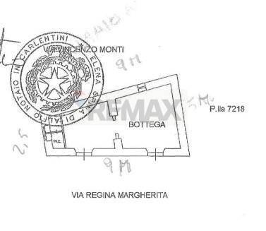 Pianta 2D - Negozio Via Regina Margherita
 
79/81, Lentini - planimetria 1