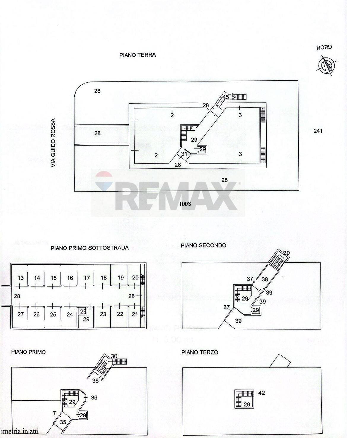 Pianta 2D - Stabile - Palazzo via Guido Rossa
 
12, Ponte San Nicolò - planimetria 1