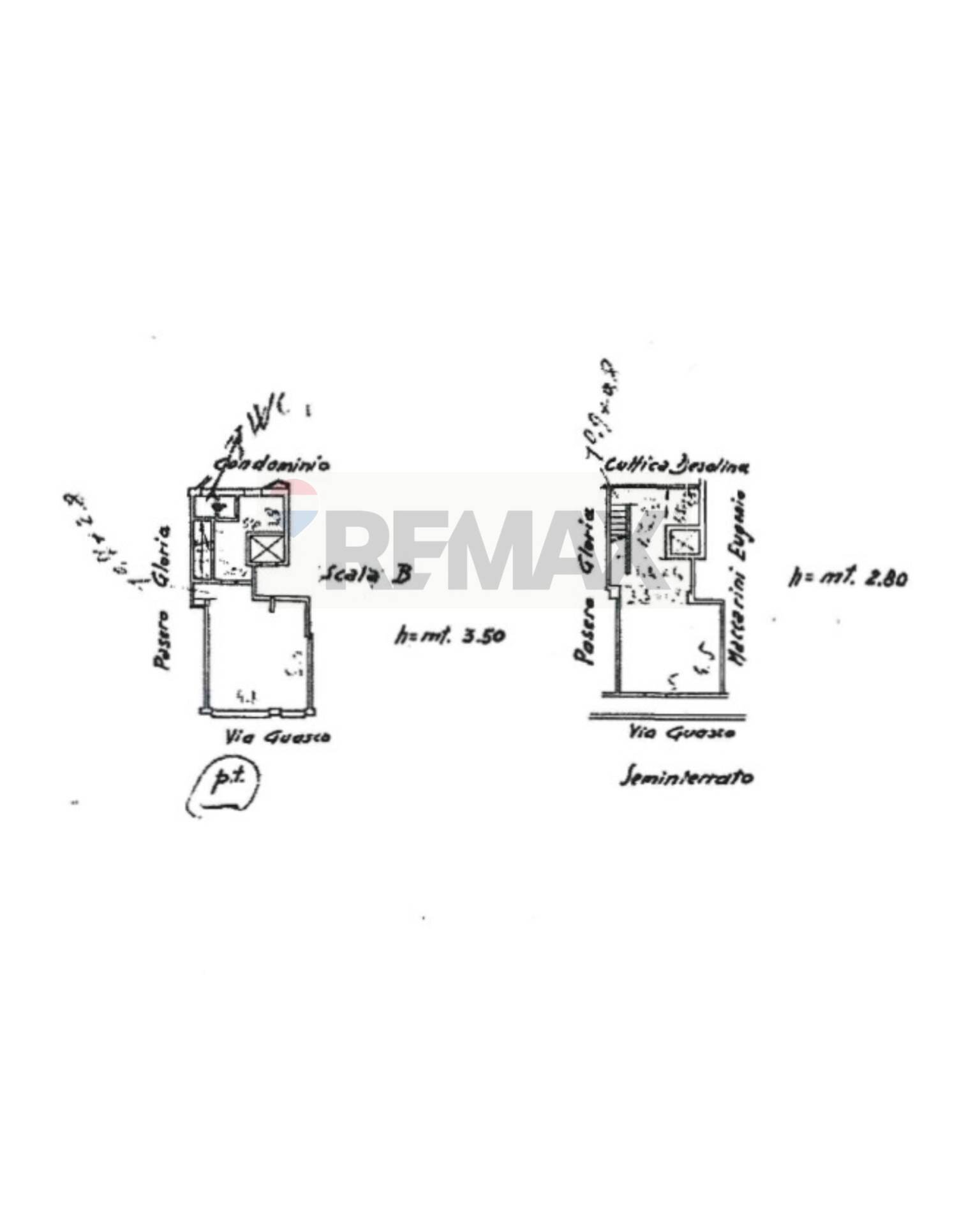Pianta 2D - Locale Commerciale Via Dei Guasco
 
56, Alessandria - planimetria 1