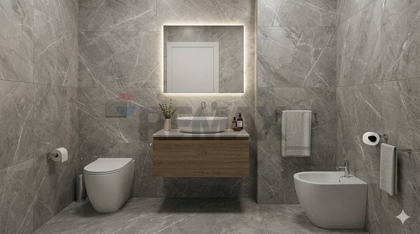 Bagno - Quadrilocale Ghiarone, Gualtieri - foto 3