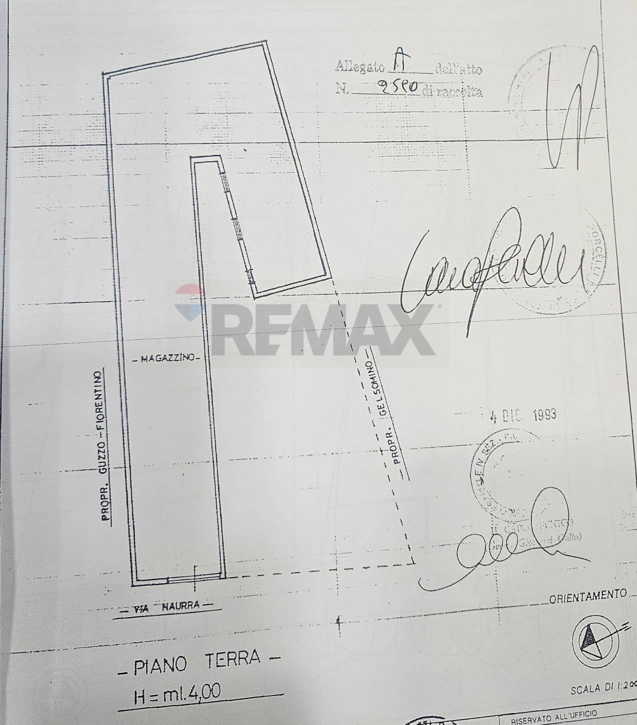 Pianta 2D - Commercial Premises Via Naurra
 
78/80, Casteldaccia - floor plans 1