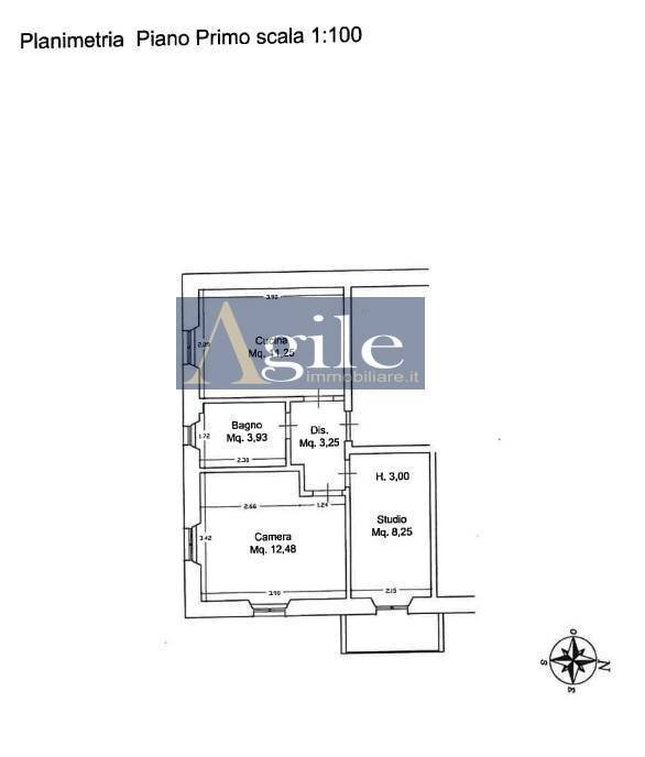 Foto 18 - Trilocale via delle zeppelle, Ascoli Piceno - planimetria 1