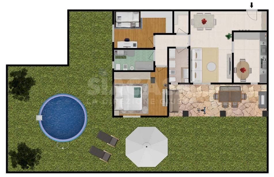 Foto 21 - Three-room apartment Via Oriana Fallaci
 
14, Cornate d'Adda - floor plans 1