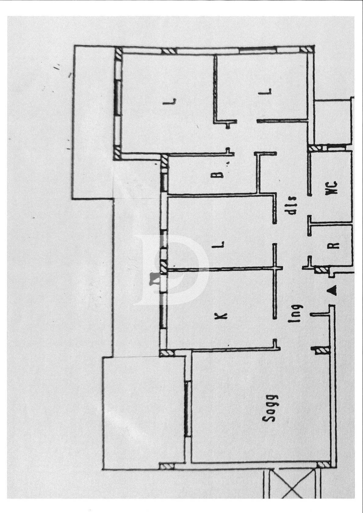 Foto 52 - Appartamento Via Dante Alighieri, Catignano - planimetria 1