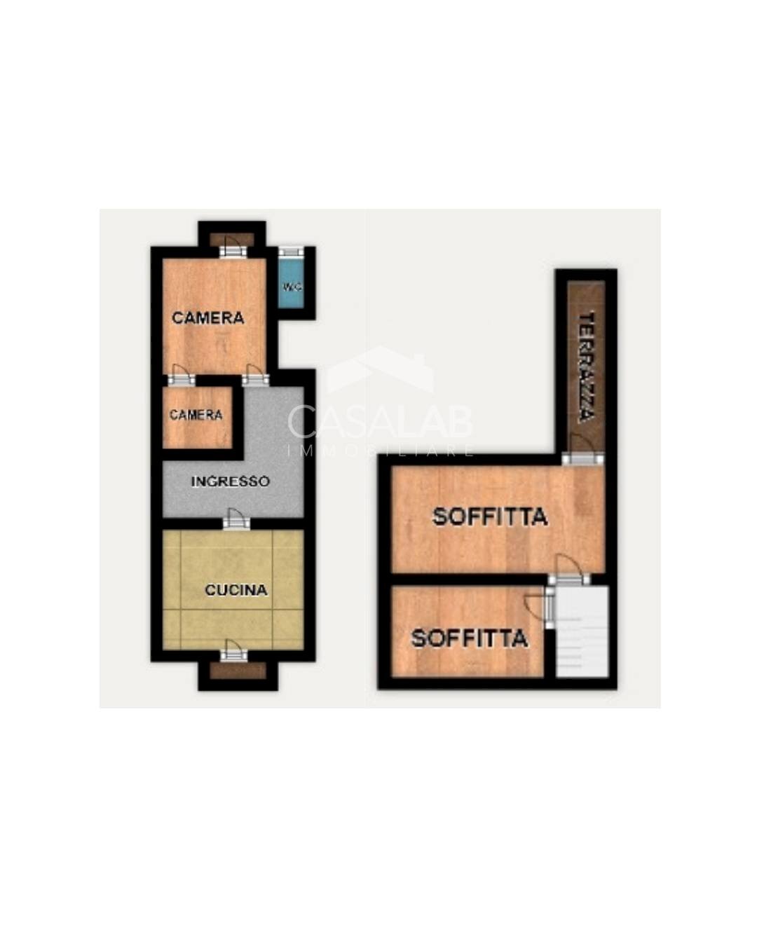 Foto 2 - Four-room apartment via marchiano
 
5, Carini - floor plans 1