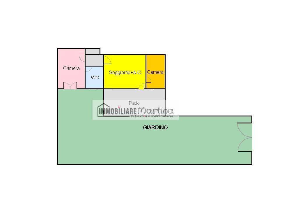 Foto 35 - Trilocale Via delle Pigne
 
5, Anzio - planimetria 1