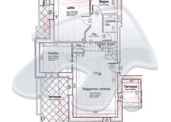 Planimetria - Appartamento strada Albareto, Modena - foto 8