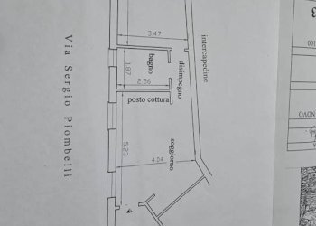 Planimetria - Bilocale via Sergio Piombelli, 24, Genova (zona Sampierdarena) - foto 31