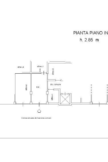 Two-room apartment via Stati Uniti, 8, Borgaro Torinese - floor plans 1