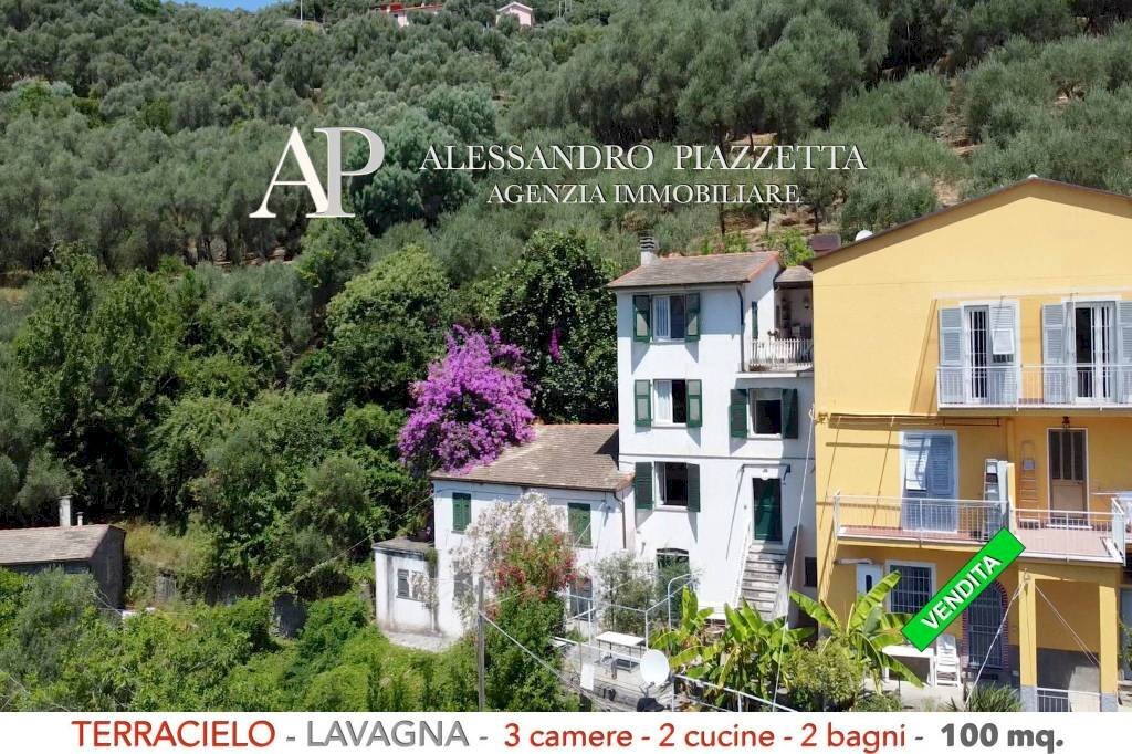 Facciata - Villa a Schiera Lavagna - foto 3