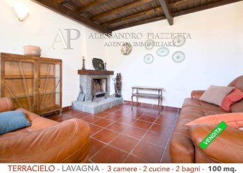 Salone - Villa a Schiera Lavagna - foto 8