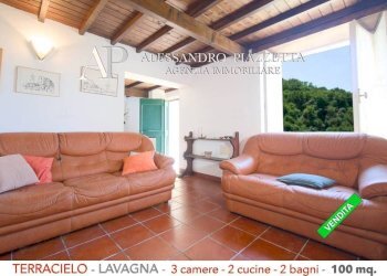 Salone - Villa a Schiera Lavagna - foto 9