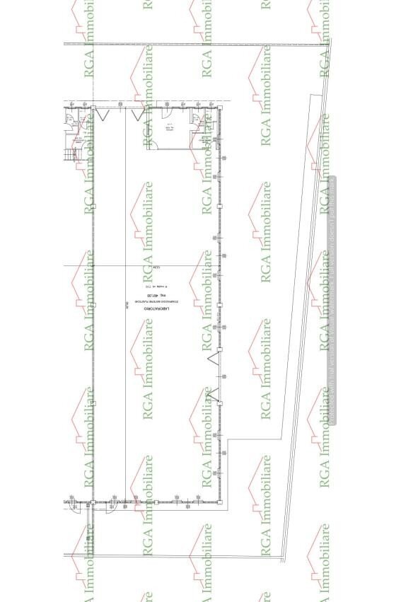Shed viale Monte Grappa, Boltiere - floor plans 1