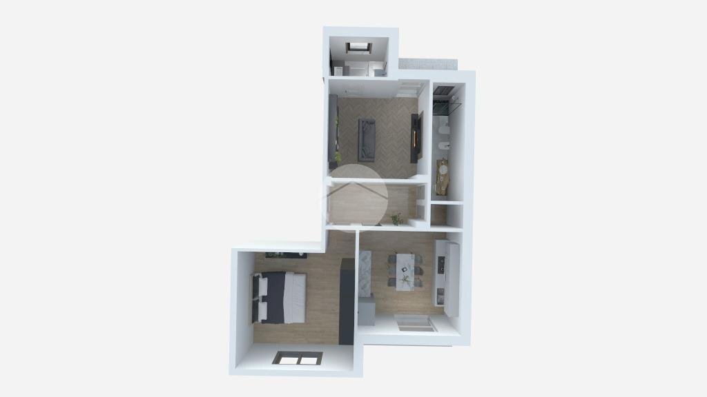 Three-room apartment Via Nicol, Avigliana - floor plans 1