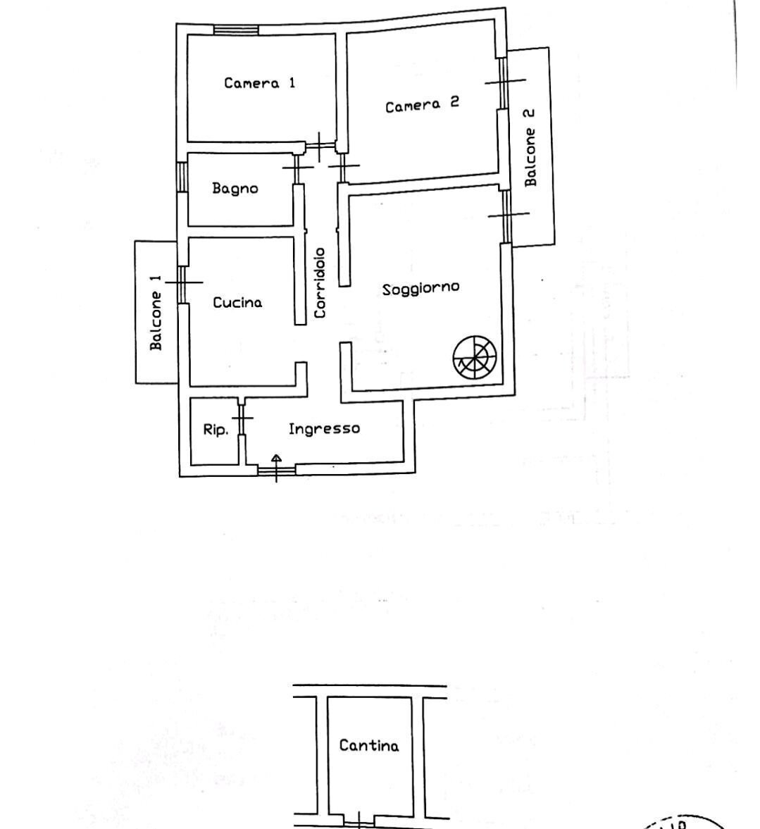 xxl (1).jpg - Appartamento Via della pace, Castelnuovo Magra - planimetria 1