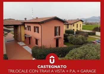 VISTA PARTE CORTE - Trilocale Via Cavour 127, Castegnato - foto 1